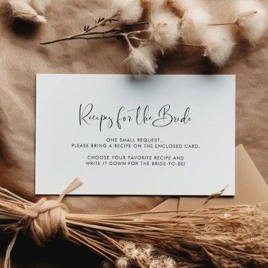 Elegant black and white Recipe request