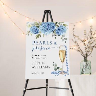 Elegant Blue Hydrangea Eucalyptus  Foam Board