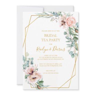 Elegant Blush Floral | Bridal Tea Party