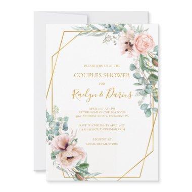 Elegant Blush Floral | Couples Shower
