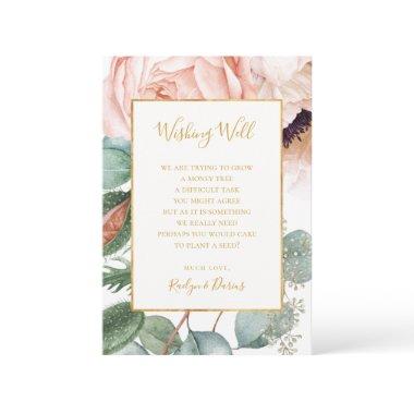 Elegant Blush Floral Garden | Wedding Wishing Well Enclosure