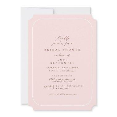 Elegant Blush Pink | Classic