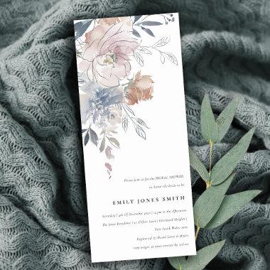Elegant Blush Watercolor Floral