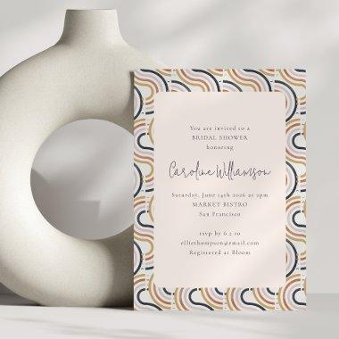 Elegant Bohemian Neutral Geometric