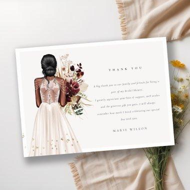 Elegant Boho White Wedding Gown  Thank You