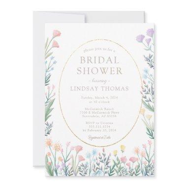 Elegant Boho Wildflower