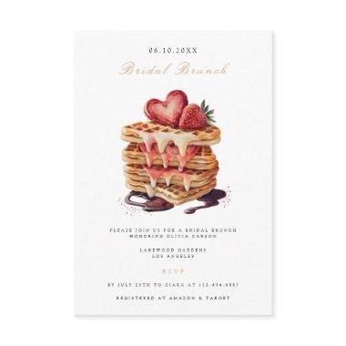 Elegant Bridal Brunch Bridal Shower Invitations