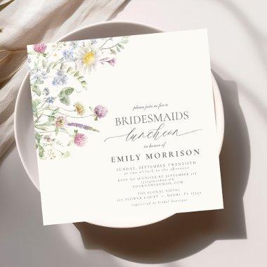 Elegant Bridal Luncheon Wildflower Sage Green