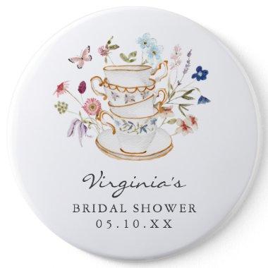 Elegant Bridal Shower Button