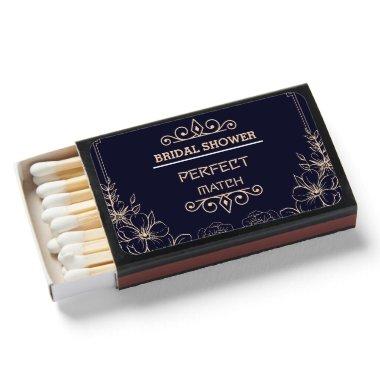 Elegant Bridal Shower Perfect Matchbox Matchboxes