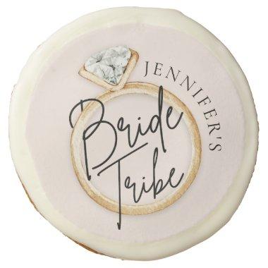 Elegant Bride Tribe Personalized Sugar Cookie