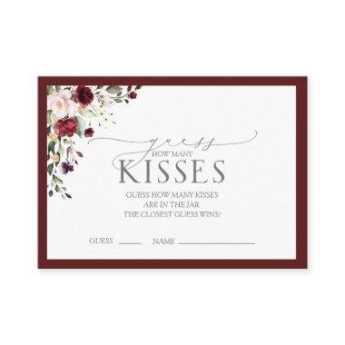 Elegant Burgundy Watercolor  Game Enclosure