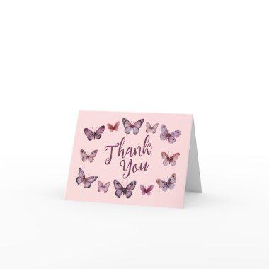 Elegant Butterflies  CUSTOM Thank You