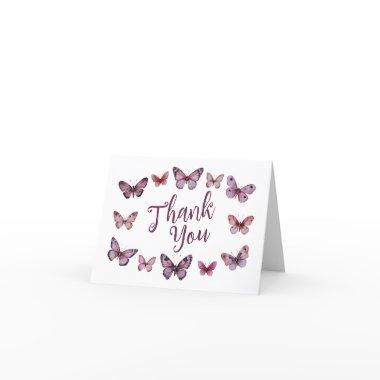 Elegant Butterflies  CUSTOM Thank You