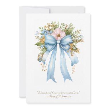 Elegant Christian  Floral Bow