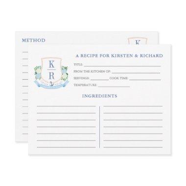 Elegant Coastal Monogram  Recipe