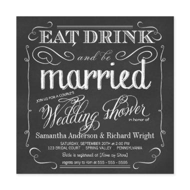 Elegant Couple's Wedding Shower