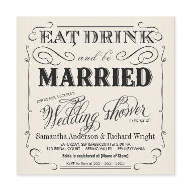 Elegant Couple's Wedding Shower