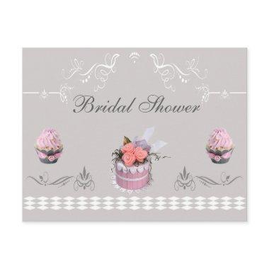 Elegant Cupcakes Pink & Grey