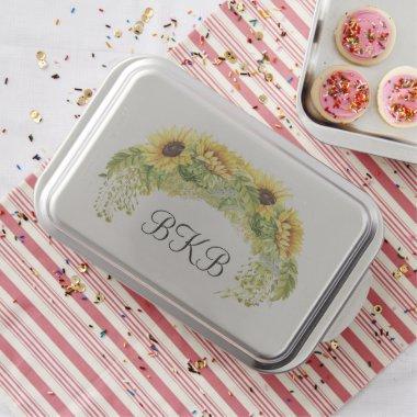 Elegant Customized Sunflowers Cake Pan