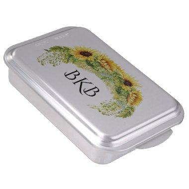 Elegant Customized Sunflowers Cake Pan