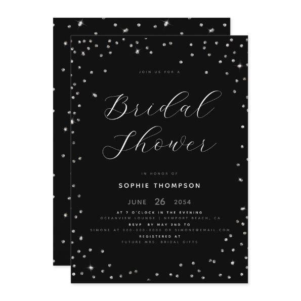 Elegant Diamond Sparkle Glitter Chic
