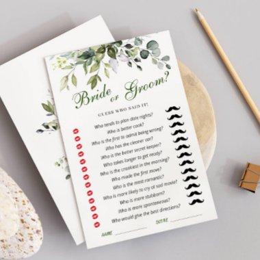 Elegant Eucalyptus  Game