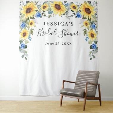 Elegant Eucalyptus Bridal Shower Photo Backdrop