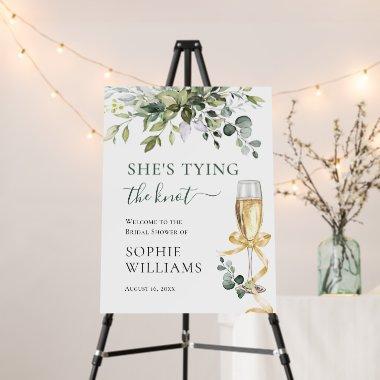 Elegant Eucalyptus  Welcome Foam Board