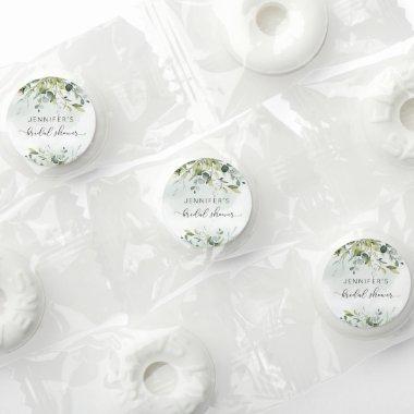 Elegant eucalyptus foliage bridal shower life saver® mints