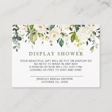 Elegant Eucalyptus Gift Bridal DISPLAY SHOWER Enclosure Invitations