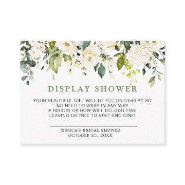 Elegant Eucalyptus Gift Bridal DISPLAY SHOWER Enclosure Invitations