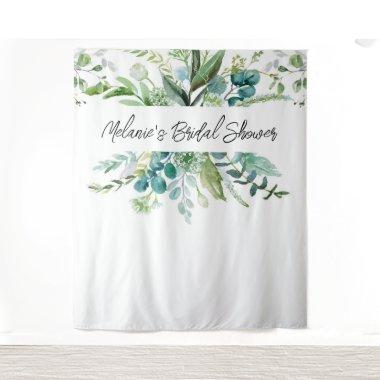 Elegant Eucalyptus Greenery  Backdrop