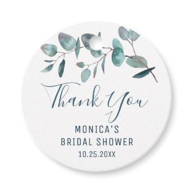 Elegant Eucalyptus Greenery  Favor Tags