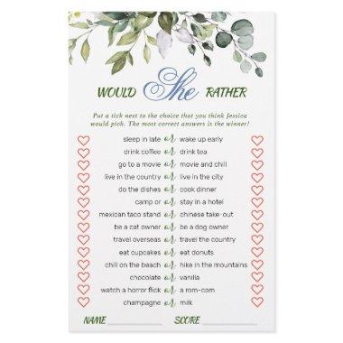 Elegant Eucalyptus Greenery  Game
