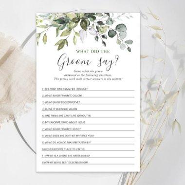 Elegant Eucalyptus Greenery  Game