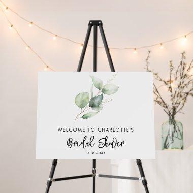 Elegant Eucalyptus Greenery  Welcome Foam Board