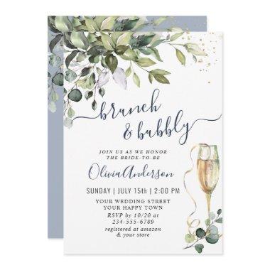 Elegant Eucalyptus Greenery Brunch & Bubbly