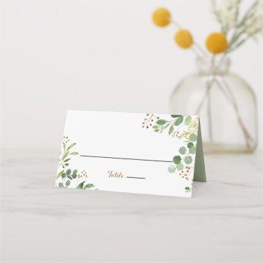 Elegant Eucalyptus Greenery Wedding Place