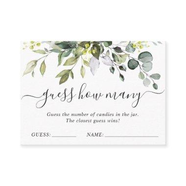 Elegant Eucalyptus Guess How Many Game