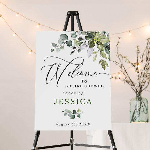 Elegant Eucalyptus Watercolor  Foam Board