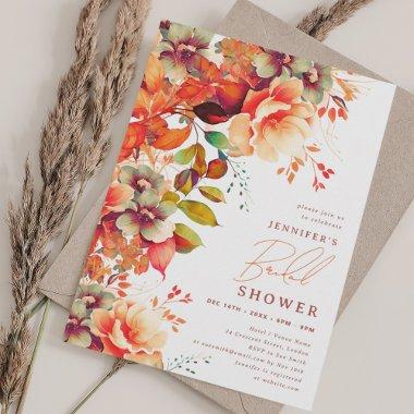 Elegant Fall Autumn Floral