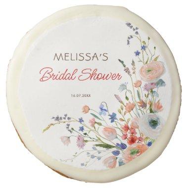 Elegant Floral  Sugar Cookie