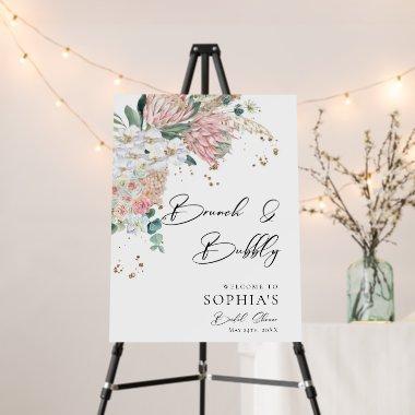 Elegant Floral  Welcome Sign