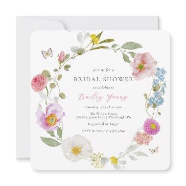 Elegant Floral Butterfly