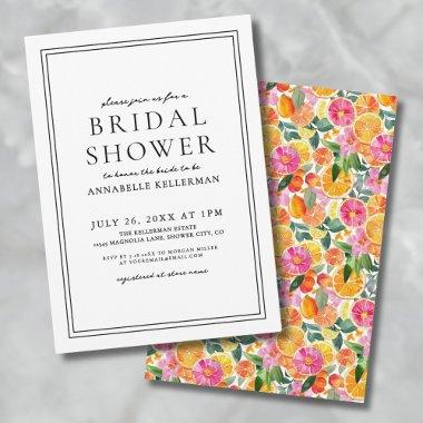 Elegant Floral Citrus