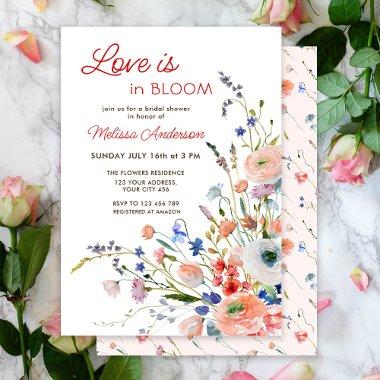 Elegant Floral Love is in Bloom