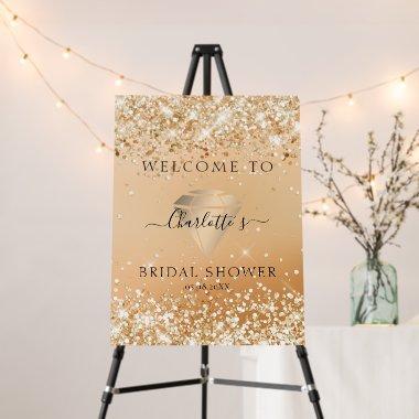 Elegant Glitter Diamond Foam Board