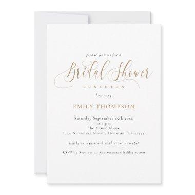 Elegant Gold Calligraphy
