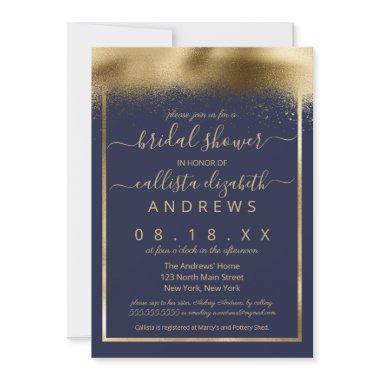 Elegant Gold Foil Sprayed Confetti